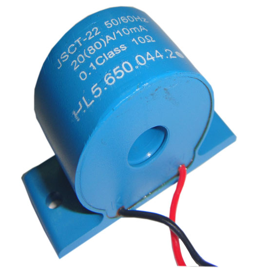 AC current transformer JSCT-22  20(80)A/10mA