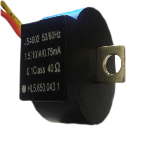 AC current transformer JS4002  1.5(10)A/0.75mA