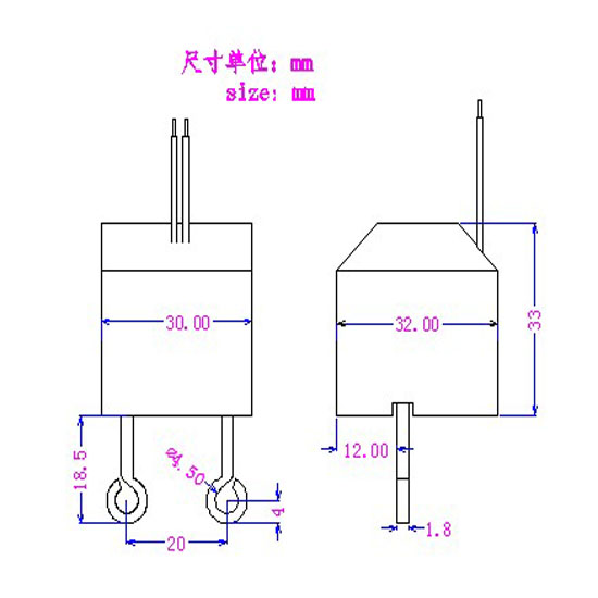 current transformer（AC ） JSMCT5136  1.5(10)A/5mA