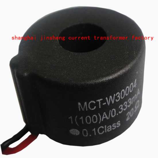 current transformer MCT-W30004 1(100)A/0.333mA